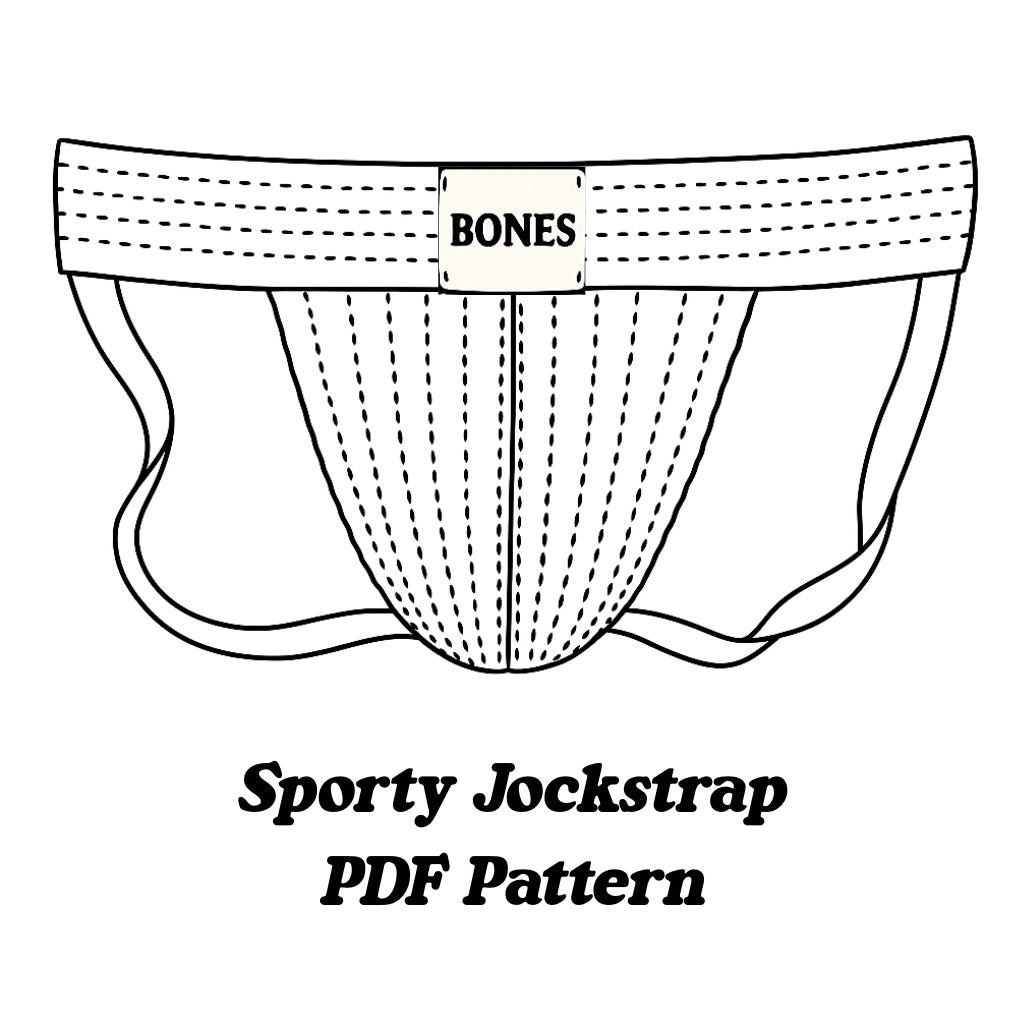 Sporty Jockstrap PDF Pattern