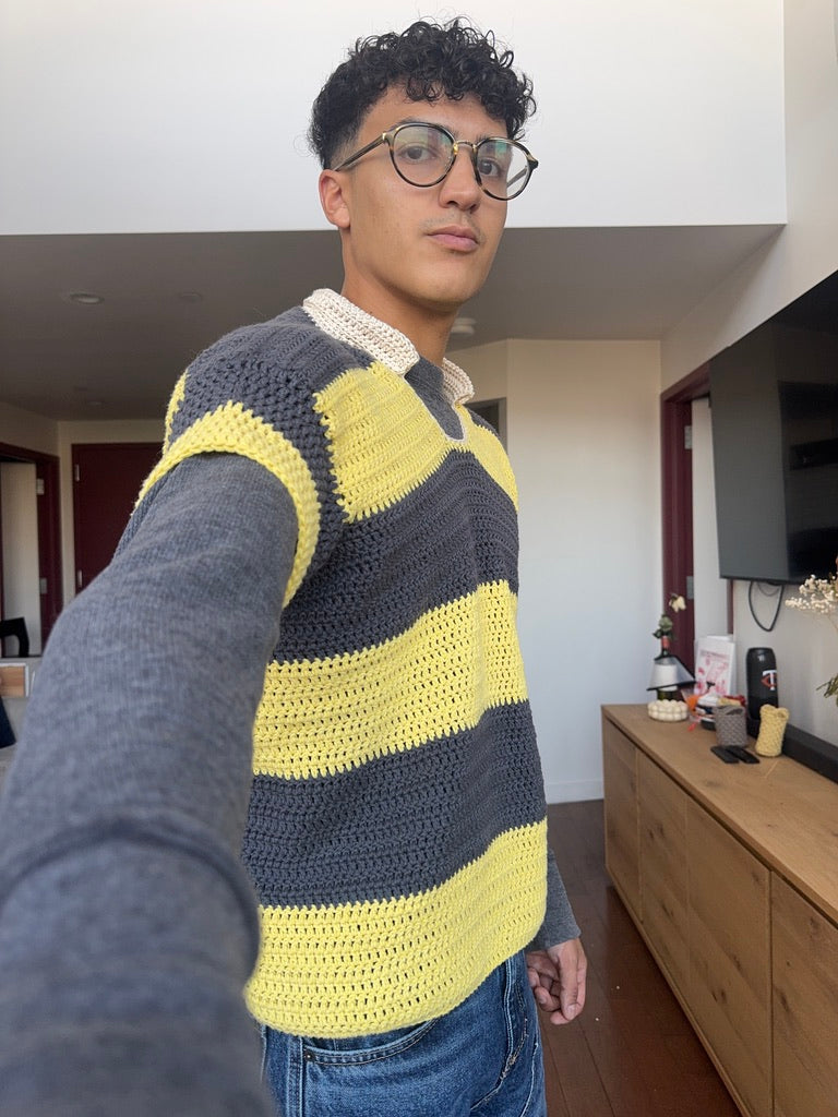 Rugby Pullover PDF Pattern