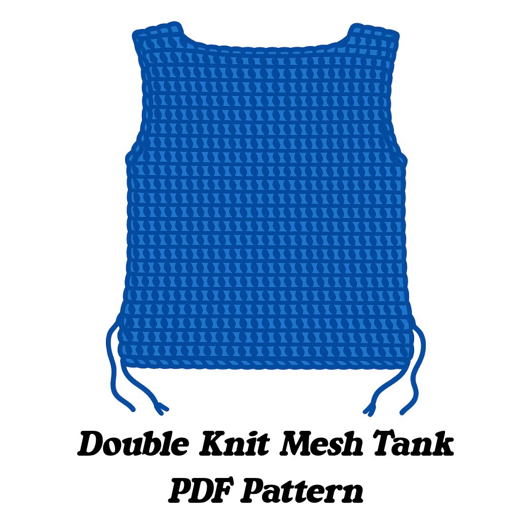Double Knit Mesh Tank PDF Pattern