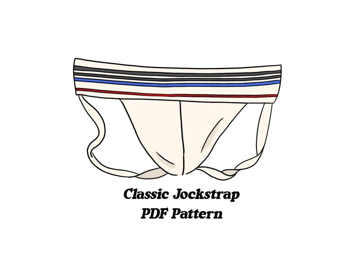 Sporty Jockstrap PDF Pattern – BonesCrochets