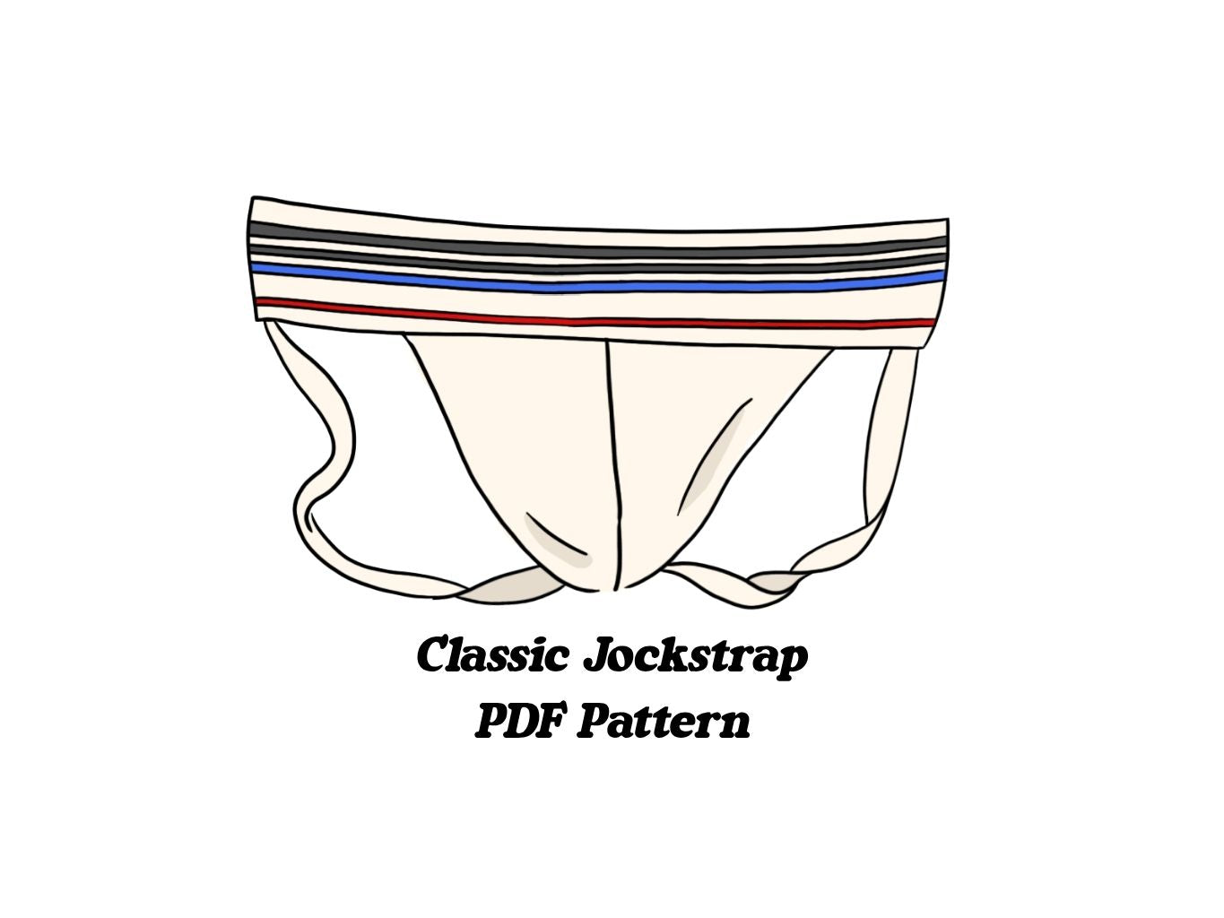 Classic Jockstrap PDF Pattern