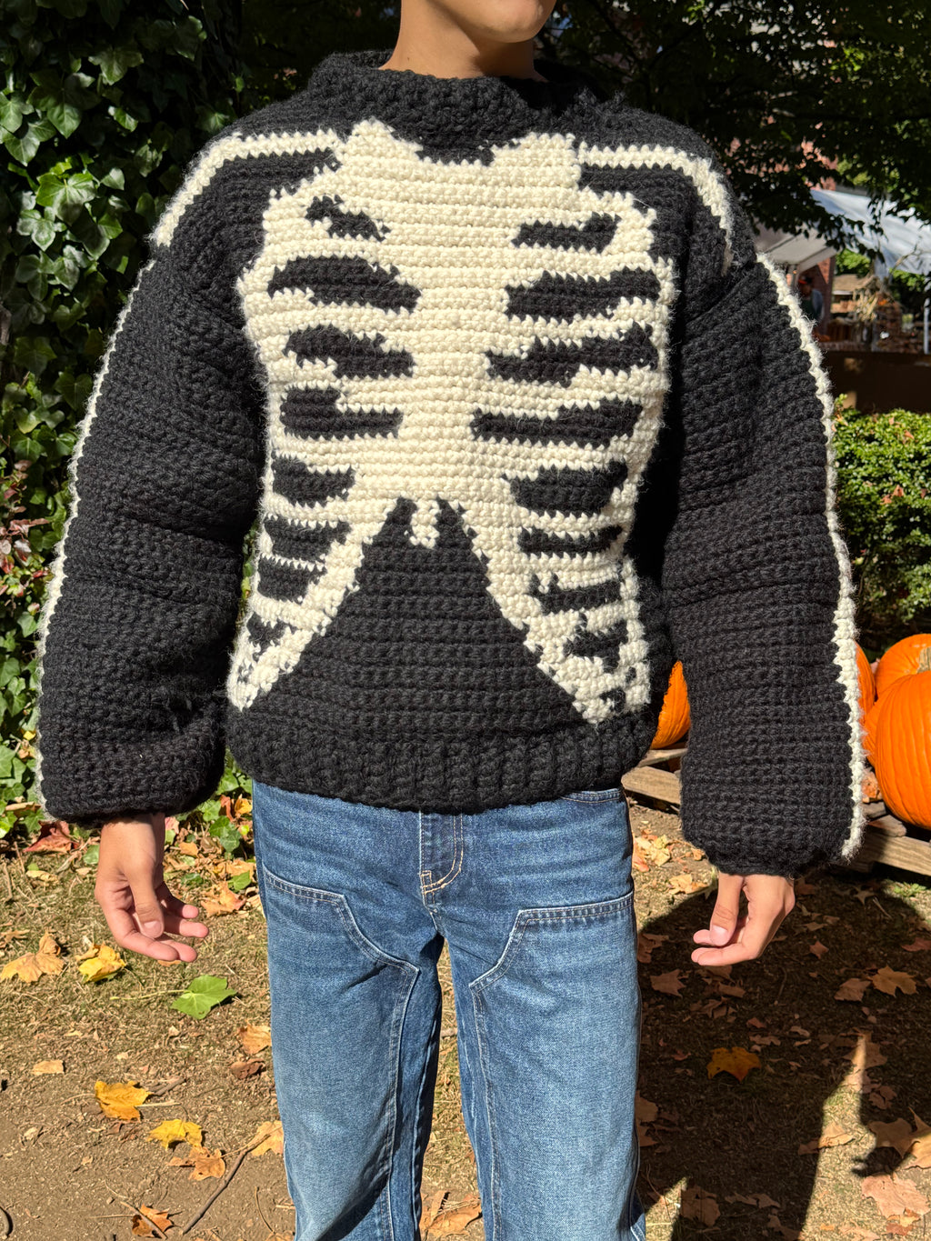 Bones Sweater PDF Pattern