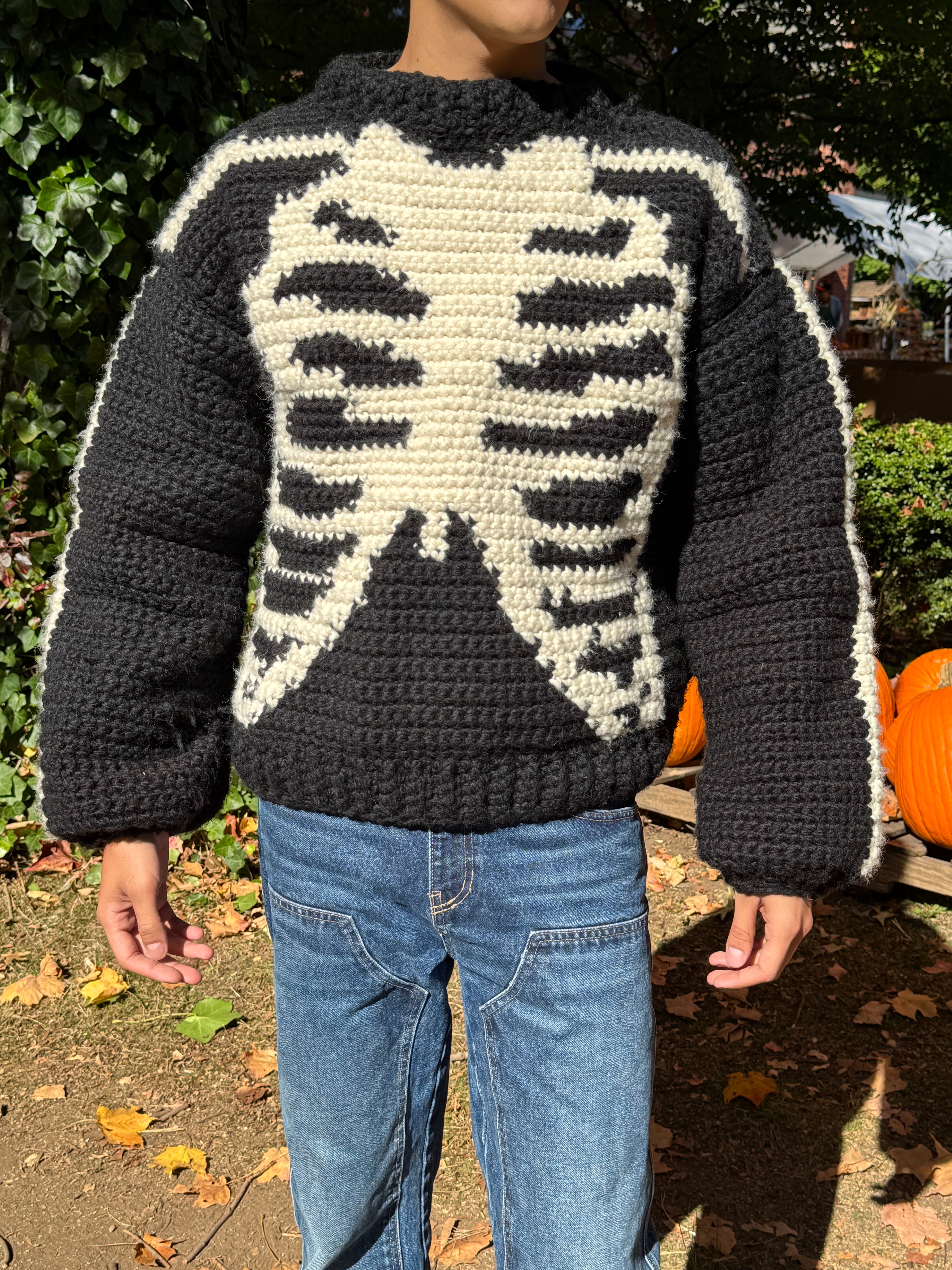 Bones Sweater PDF Pattern