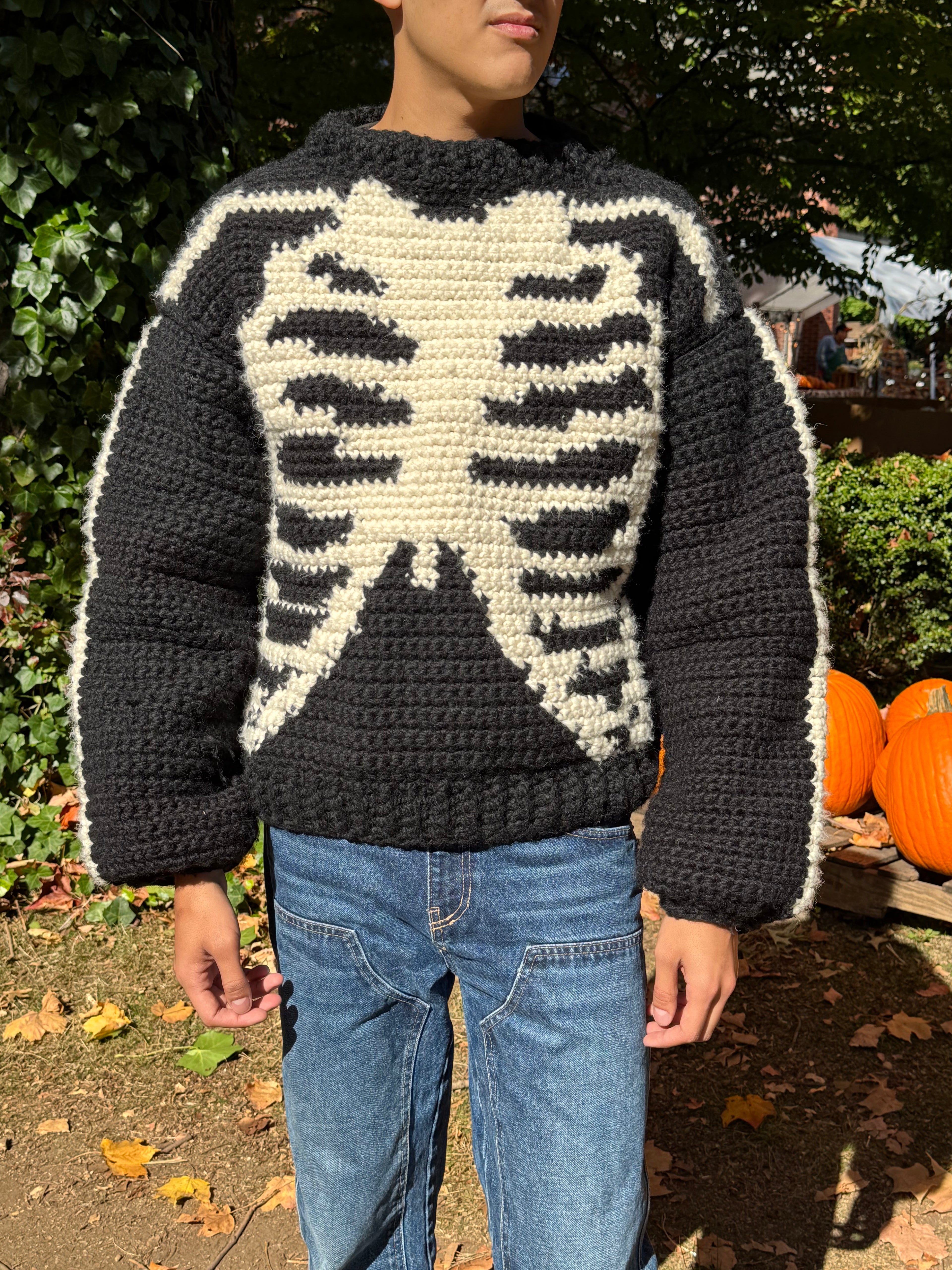 Bones Sweater PDF Pattern