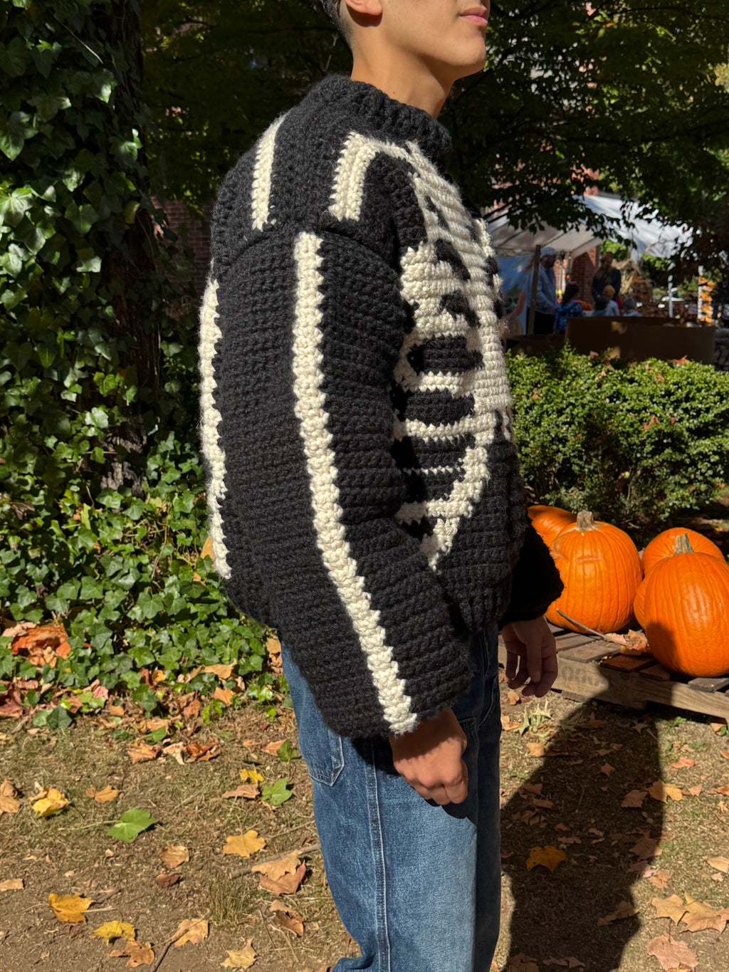 Bones Sweater PDF Pattern