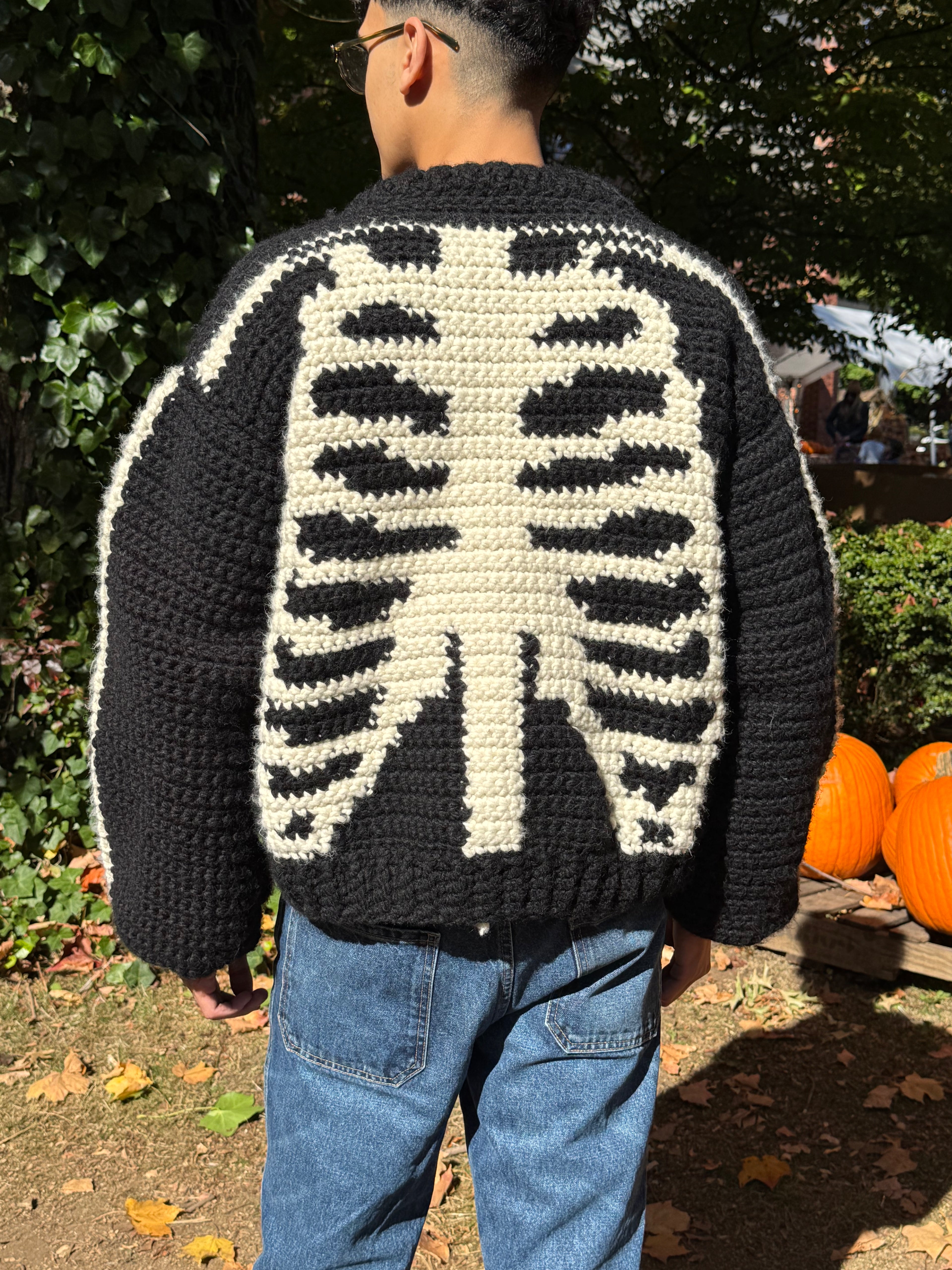 Bones Sweater PDF Pattern