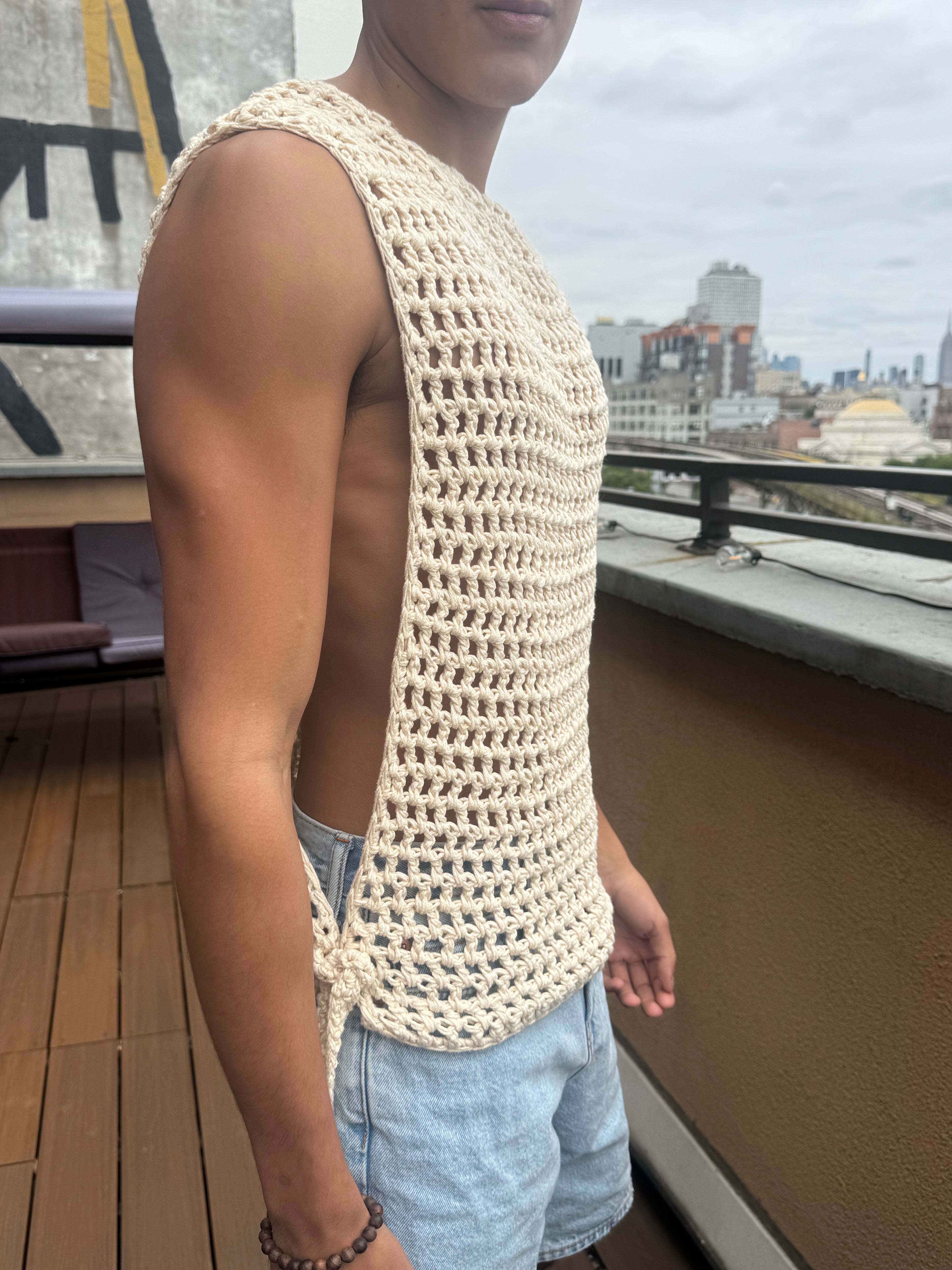 Double Knit Mesh Tank PDF Pattern