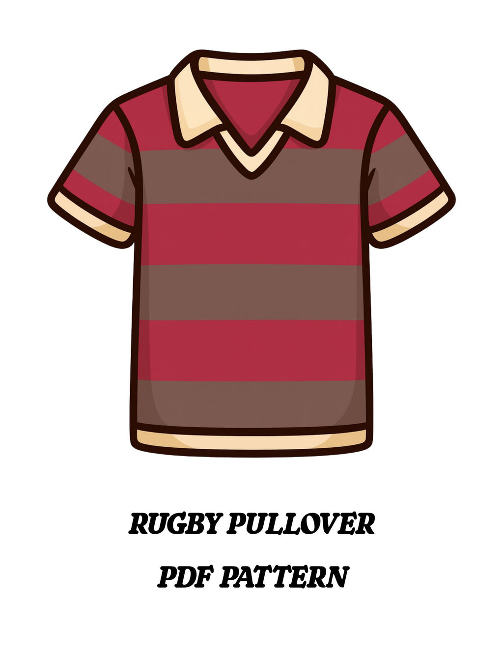 Rugby Pullover PDF Pattern