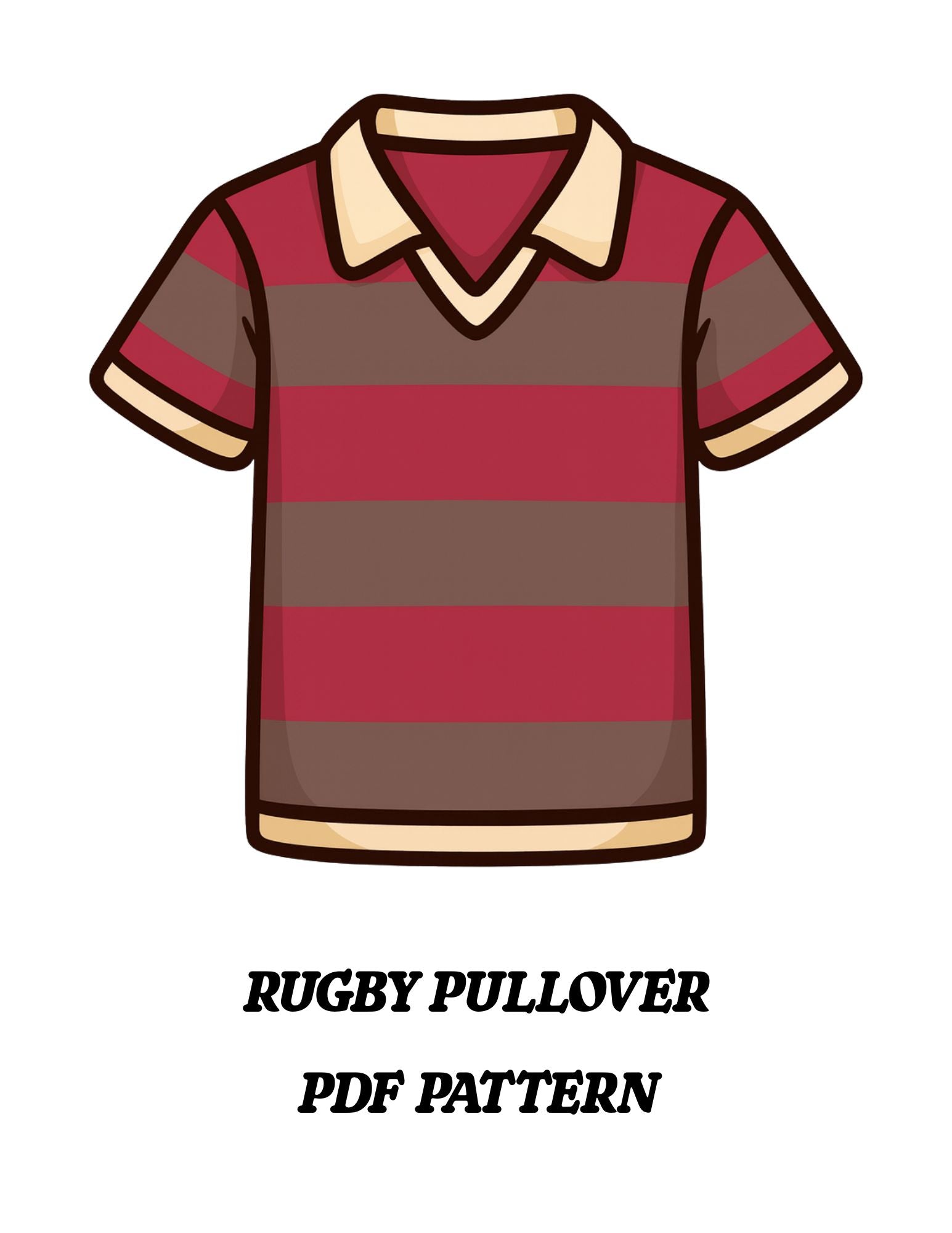 Rugby Pullover PDF Pattern