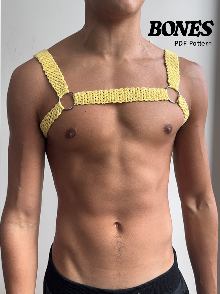 Bulldog Harness PDF Pattern